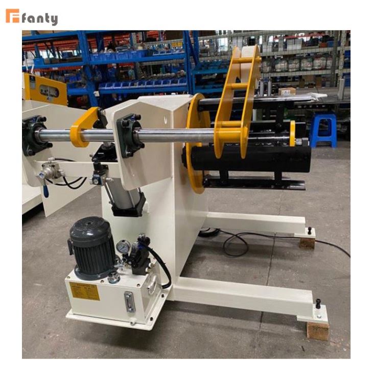 2 Ton Automatic Uncoiler Machine For Metal Coil Uncoiling